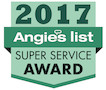 2017 Angie's List Super Service Award Winner