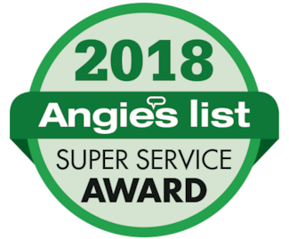 2018 Angie's List Super Service Award Winner