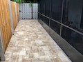 Travertine tile